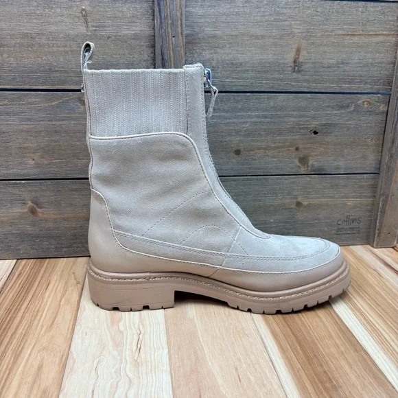 Women's Beige Ankle Boots - Picture 14 of 16